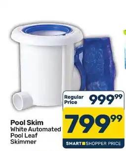 Pick n Pay Hypermarket Pool Skim White Automated Pool Leaf Skimmer offer