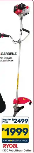 Pick n Pay Hypermarket Ryobi 43CC Petrol Brush Cutter offer