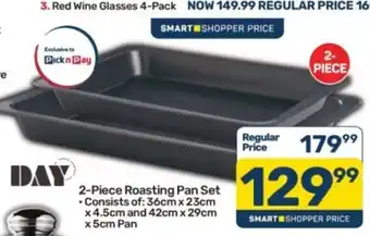 Pick n Pay 2-Piece Roasting Pan Set offer