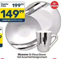 Pick n Pay Niceone 12-Piece Dinner Set Assorted offer