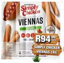 Take 'n Pay Simply Chicken Viennas offer