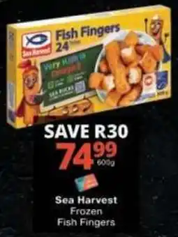 Checkers Sea Harvest Frozen Fish Fingers offer
