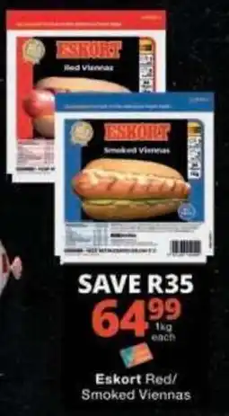 Checkers Eskort Red/Smoked Viennas offer