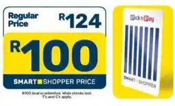 Pick n Pay Pick n Pay Smart Shopper offer
