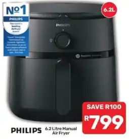 Pick n Pay PHILIPS 6.2 Litre Manual Air Fryer offer