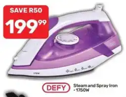 Pick n Pay DEFY Steam and Spray Iron offer