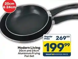 Pick n Pay Modern Living Aluminium Frying Pan Set offer