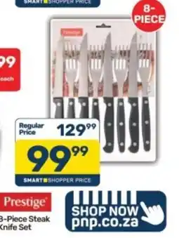 Pick n Pay Prestige 8-Piece Steak Knife Set offer