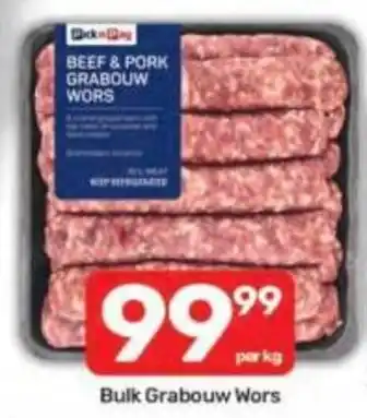 Pick n Pay Bulk Grabouw Wors offer