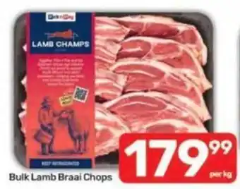 Pick n Pay Bulk Lamb Braai Chops offer