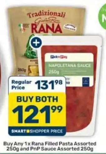 Pick n Pay Rana Filled Pasta Assorted offer