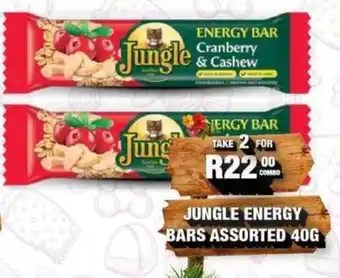Take 'n Pay Jungle Energy Bars Assorted offer