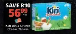 Checkers Kiri Dip & Crunch Cream Cheese offer