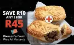 Checkers Pie man's Fresh Pies All Variants offer