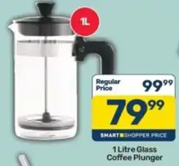 Pick n Pay 1 Litre Glass Coffee Plunger offer