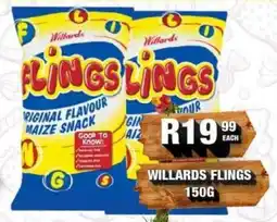Take 'n Pay Willards Flings offer