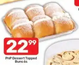 Pick n Pay PnP Dessert Topped Buns offer