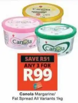 Checkers Canola Margarine/Fat Spread offer