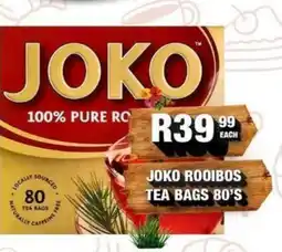 Take 'n Pay JOKO ROOIBOS TEA BAGS 80'S offer