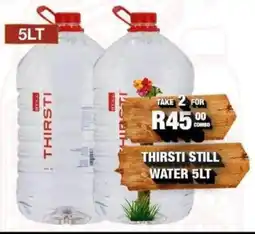 Take 'n Pay Thirsti still water offer