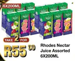 Take 'n Pay Rhodes Nectar Juice Assorted offer