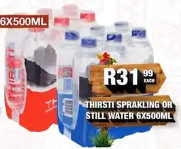 Take 'n Pay Thirsti Sprakling or Still Water offer