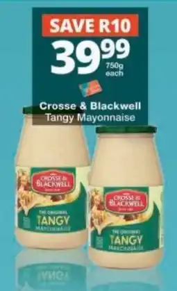 Checkers Crosse & Blackwell Tangy Mayonnaise offer