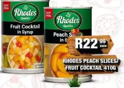 Take 'n Pay Rhodes Peach Slices/Fruit Cocktail offer