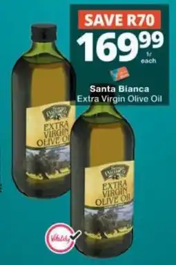 Checkers Santa Bianca Extra Virgin Olive Oil offer