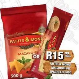 Take 'n Pay FATTIS & MONIS MACARONI OR SPAGHETTI offer