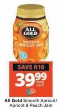 Checkers All Gold Smooth Apricot Jam offer