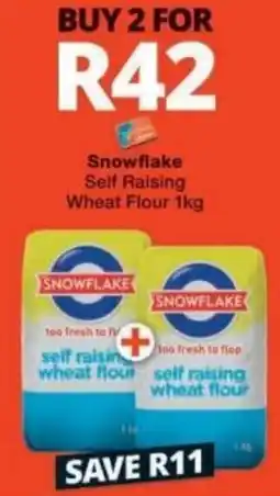 Checkers Snowflake Self Raising Wheat Flour offer