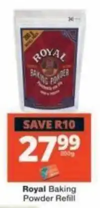Checkers Royal Baking Powder Refill offer