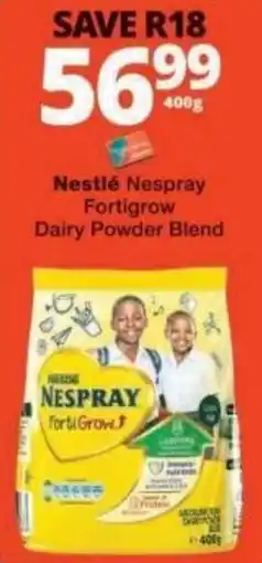 Checkers Nestlé Nespray Fortigrow Dairy Powder Blend offer
