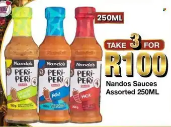 Take 'n Pay Nandos Sauces Assorted offer