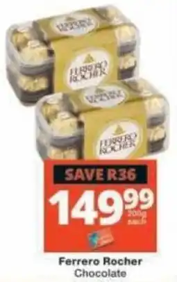 Checkers Ferrero Rocher Chocolate offer