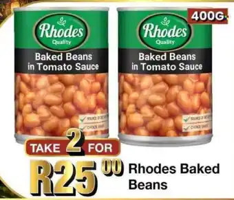 Take 'n Pay Rhodes Baked Beans offer