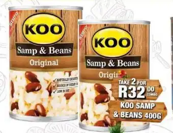 Take 'n Pay KOO Samp & Beans Original offer