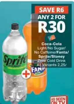 Checkers Sprite Zero Sugar offer