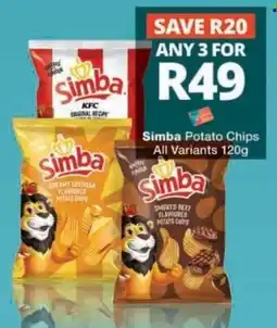 Checkers Simba Potato Chips offer