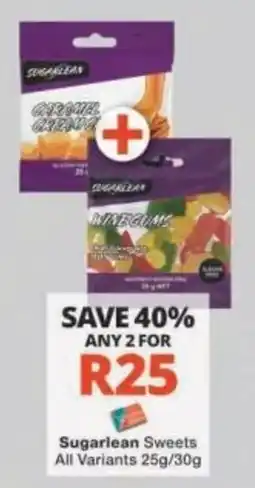 Checkers Sugarlean Sweets offer