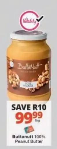 Checkers Buttanutt 100% Peanut Butter offer