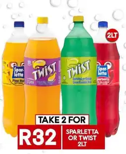 Take 'n Pay Sparletta or Twist 2LT offer