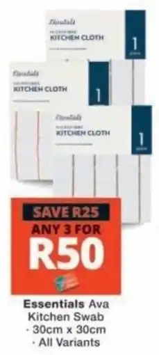 Checkers Essentials Ava Kitchen Swab offer