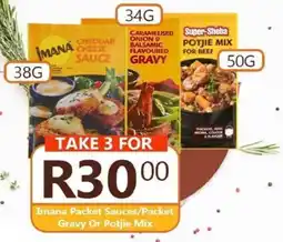 Take 'n Pay Imana Packet Sauces/Packet Gravy Or Potjie Mix offer