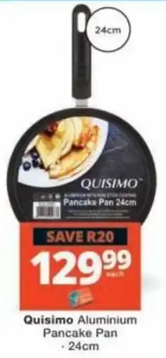 Checkers Quisimo Aluminium Pancake Pan offer