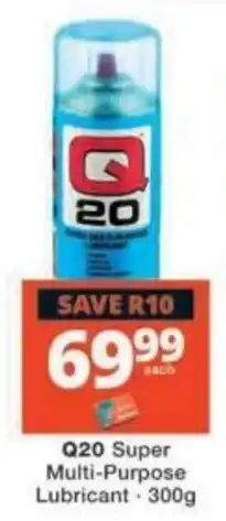 Checkers Q20 Super Multi-Purpose Lubricant offer