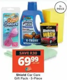 Checkers Shield Car Care Gift Pack offer