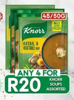 Take 'n Pay Knorr Soups Assorted offer