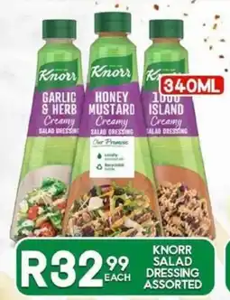 Take 'n Pay Knorr Salad Dressing Assorted offer